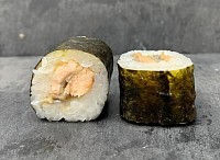 Maki piel de salmón frita 5,30€